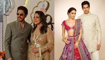 SRK-Gauri Khan Graces Anant-Radhika's Wedding, Sid-Kiara Stun In Ethnic Best, Other Celebs Join In