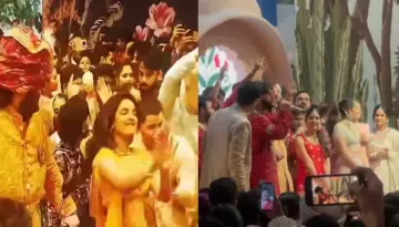 Anant Ambani Looks The Happiest As He Dances With Ranveer, Ananya, Priyanka And More At His 'Baraat'