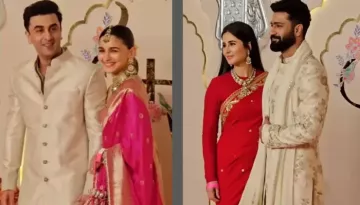 Katrina Kaif Mingles With Alia Bhatt While Ranbir Kapoor Dances With Vicky Kaushal On 'Tauba Tauba'