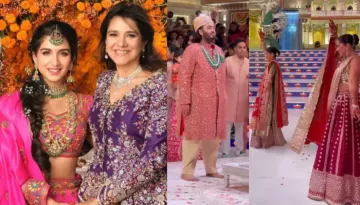 Radhika Merchant's Mother And Sister Perform A Beautiful Dance For Their 'Jamai Raja', Anant Ambani