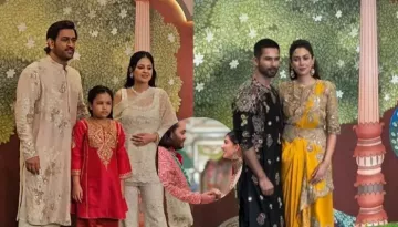 Anant Ambani-Radhika Merchant's 'Shubh Aashirwad': MS Dhoni Joins With Family, Shahid-Mira And More