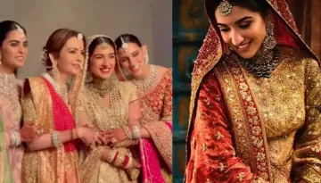 Isha Ambani And Shloka Dance Around The Bride, Radhika Merchant As She Performs Her 'Vidaai' Rituals