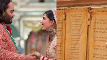 Anant Ambani-Radhika Merchant's 'Mangal Utsav': Venue Gets Decked Up By Sanskrit-Inscription Scrolls