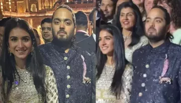 Anant Ambani Flaunts A Tiger Brooch With A Pink Bejewelled Feather At His Wedding Reception