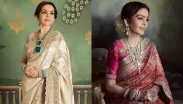 Nita Ambani Repeats Her Rs. 53 Cr Mughal Era's Mirror Of Paradise Diamond Ring At Anant's Reception