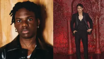 Calm Down Singer, Rema Looked Shocked As Ibrahim Ali Khan Pulled His Jacket At Anant Ambani's Baraat