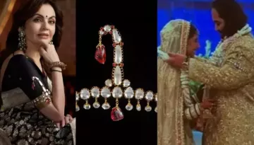 Anant Ambani Re-Wore His Mom, Nita's Rs. 200 Crore Mughal Emperor's 'Kalgi' As 'Bazuband' At Wedding