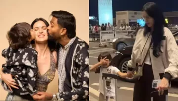 Natasa Stankovic Takes Son, Agastya To Serbia Amid Divorce Buzz With Hardik, Little One Looks Cranky