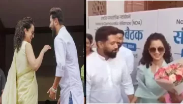 Chirag Paswan Reacts To His And Kangana Ranaut's Viral Pic, 'Was Really Looking Forward To Meet Her'