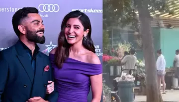Virat Kohli And Anushka's Baby Boy, Akaay's First-Ever Glimpse, Dad Carries Him While Buying Flowers
