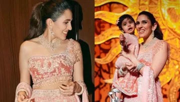 Veda Ambani Twins With Mom, Shloka Mehta In 'Bole Chudiyan' Lehenga For 'Chachu', Anant's 'Sangeet'