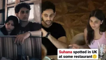Suhana Khan Spotted With Agastya Nanda On A Dinner Date In UK, Rumoured Love Birds Look Cute