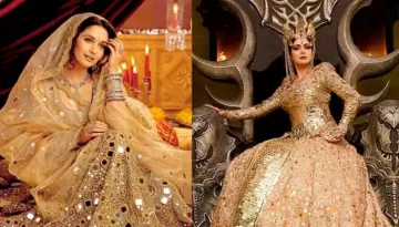7 Bollywood Divas Who Wore Heaviest Outfits: Madhuri's 10 Kg Lehenga To Sridevi's 20 Kg Costume