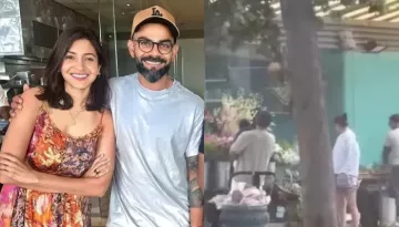 Virat Kohli Holds Anushka Sharma Close On Their Outing Without Kids, Amid Reports Of Shifting To UK