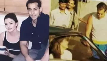 Salman Khan Kisses Aishwarya Rai In Unseen Pictures As He Settles Her In A Car And Bids Goodbye