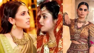 Shloka Mehta Wore Heritage 'Kaliganthi' Neckpiece Just Like Her In-Laws, Tina Ambani And Isha Ambani