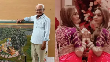 Pichwai Artist, Shehzad Ali Sherani On Nita Ambani's Real Gold Leaf Blouse, 'Worked For 50-55 Hrs..'