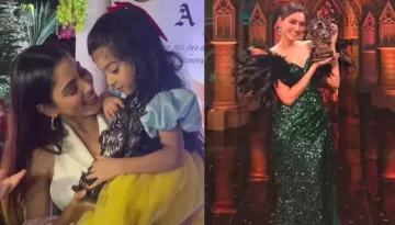 'BB OTT 3' Winner, Sana Makbul Shares Her Trophy With Mahhi Vij's Daughter, Tara On Li'l One's B'Day