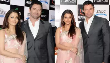 Hugh Jackman Couldn't Stop Flirting With Aishwarya Rai Even In Front Of His Wife During India Visit