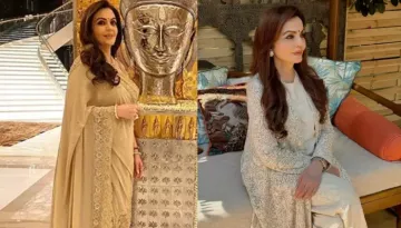 Nita Ambani's Vintage Outfit At Paris Olympics 2024, Was Revived By Abu Jani And Sandeep Khosla