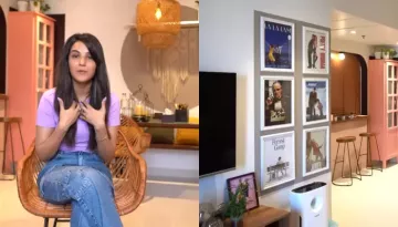 Jasmin Bhasin Gives Virtual Tour Of Her Vibrant Home: Macrame Hanging, Canne Furniture To Bag Closet