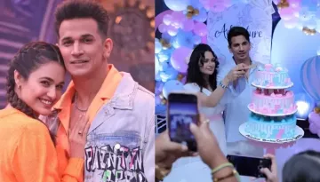 Yuvika Chaudhary Cuts Three-Tier Cake At Her Baby Shower, Shares Official Pics, 'Every Day I Feel..'