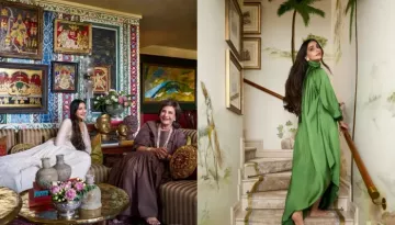 Sonam Kapoor Gives A Sneak Peek Into Her Maximalist Indian Heritage Inspired Home With Old Ad Finish