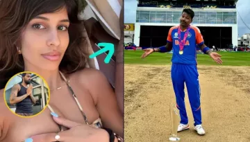Jasmin Walia's Bikini Photo With A Tattooed Man Goes Viral, Netizens Are Sure It Is Hardik Pandya
