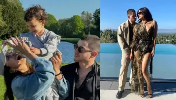 Priyanka Chopra Plays With Her Daughter, Malti's Fingers, Flaunts A Ring With Nick Jonas Connection