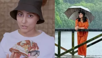 Hina Khan Gets Drenched In Rain Amidst Her Battle With Breast Cancer, Shares Photos From Vacation