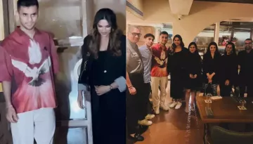 Deepika Padukone Shares A Hug With Badminton Star, Lakshya Sen As They Have Dinner With Her In-Laws