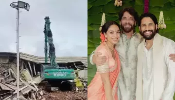 Nagarjuna's Convention Centre Demolished Post Chaitanya-Sobhita's Engagement, Netizens React 'Karma'