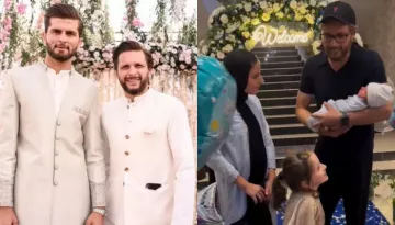 Shahid Afridi's Youngest Daughter Is Ecstatic As Afridi Family Welcomes Their Newborn Member At Home