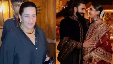 Ranveer Singh's Mom Is Ecstatic Ahead Of Deepika's Delivery, Expresses Joy As Paps Congratulate Her