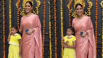 Sakshi Tanwar And Daughter, Dityaa, Stun In Ethnic Outfits At Ekta Kapoor's Ganpati Celebration