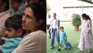 Unseen Video Of Akash Ambani's Son, Prithvi's First Day At Junior School, Kareena's Son, Jeh Joins