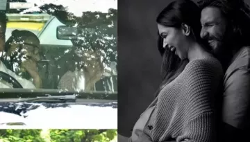 Deepika Padukone's 1st Appearance After Delivery, Looks At Baby With Motherly Love, Ranveer Watches
