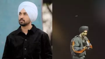Diljit Dosanjh Calmly Dodges Phone Thrown Towards Him At Paris Concert, Netizens Say, 'True Icon'