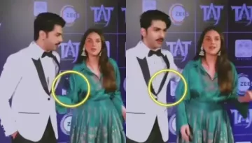 Aditi Rao Hydari Shrugs Off Taha Shah's Hand After He Makes Her Uncomfortable, Walks Off Immediately