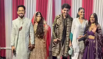 Adnaan Shaikh's Wedding: Hides Bride's Face, Vishay Pandey, Sana Makbul And Shivani Kumari Attend