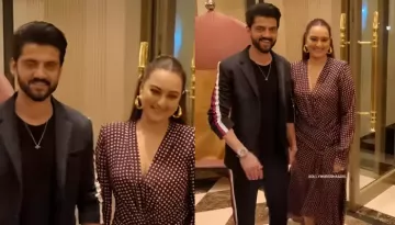 Sonakshi Sinha And Zaheer Iqbal Look Much-In-Love As They Arrive Hand-In-Hand For An Event In City