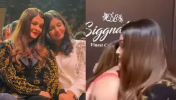 Aishwarya Rai Consoles An Anchor, Gives A Hug As She Becomes Teary-Eyed After Meeting The Actress