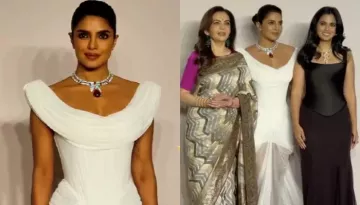 Nita Ambani Dazzles In Vibrant Pachrangi Saree, Priyanka Turns Heads In White Gown At Bvlgari Event