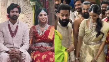 Jr. NTR Performs Jiju Duties At Brother-In-Law, Narne Nithiin And Lakshmi Shivani Talluri's Wedding