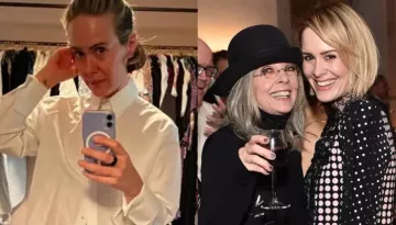 Meet Sarah Paulson, Hollywood's ‘Chameleon’ Star Who Cried Outside Deceased Diane Keaton's Home