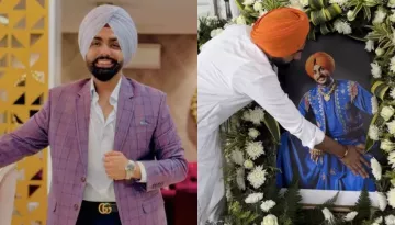Ammy Virk Pays Tribute To Late Singer, Rajvir Jawanda At Prayer Meet, Pens Heartfelt Note, 'Goodbye'