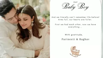 Parineeti Chopra Delivers A Baby Boy, Husband, Raghav Chadha Says 'Now We Have Everything..'