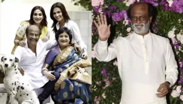 Rajinikanth Shares Rare Photo With Wife And Daughters On Diwali, Wishes Fans Outside His House