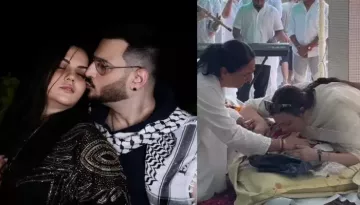 Rishabh Tandon's Wife Kisses Him Goodbye In A Tearful Glimpse Of His Funeral, Family Looks Broken