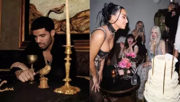 Amid Drake's 39th Birthday, Rumoured GF, Kim Kardashian Shares Her London Birthday Bash Pics